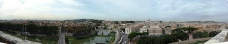 Рим. Панорама с Замка Св. Ангела